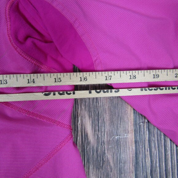 Lululemon Run Hustle Pink Full Zip Hoodie Jacket Size 4 Training Gym Yoga Active - Picture 6 of 7
